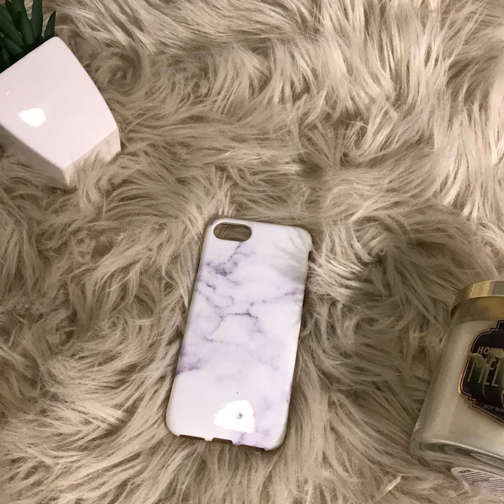 iPhone 7 marble phone case☁️